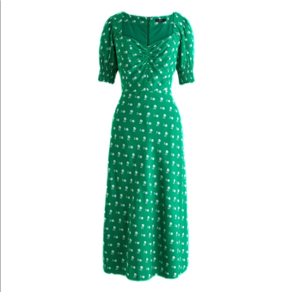 Bandana print midi dress